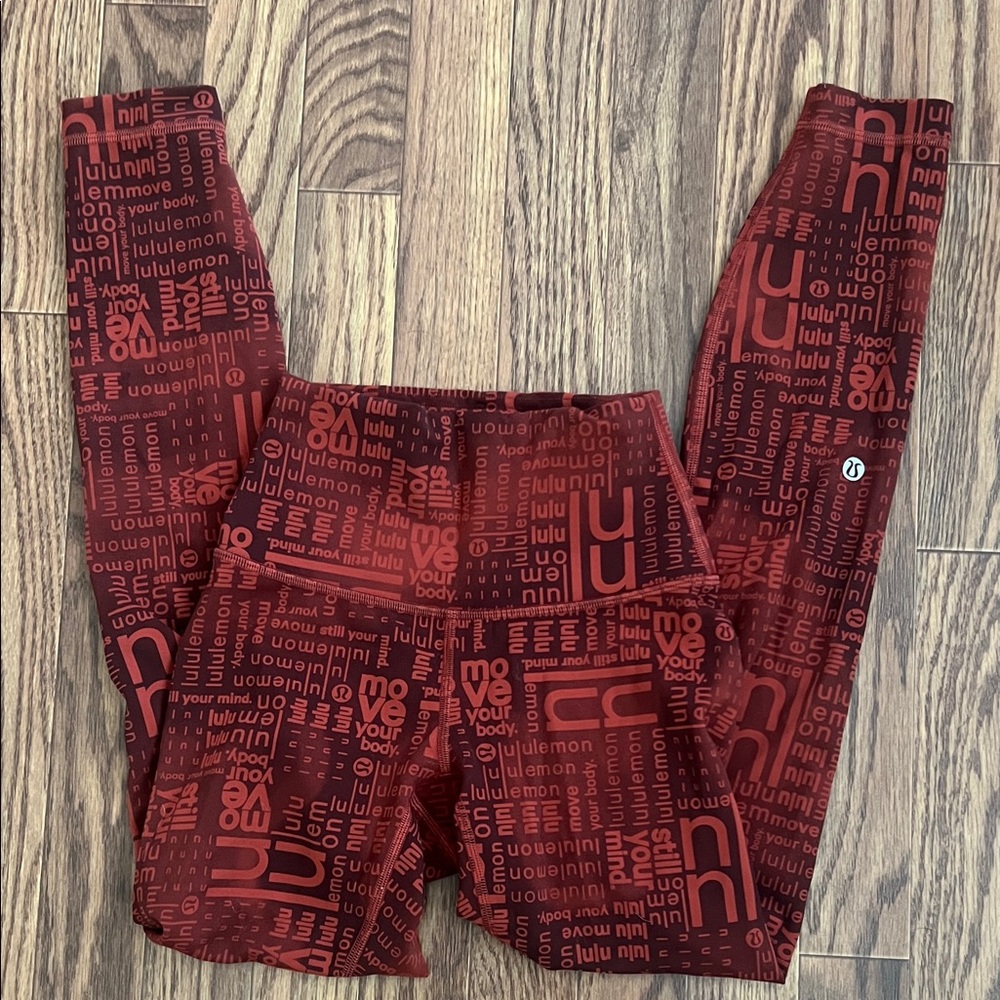 lululemon athletica  Red Leggings